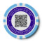 Custom QR Code and Text Your Business Poker Chips