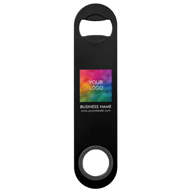 Custom QR Code Business Logo Url Cute Promotional Bar Key | Zazzle