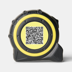 Custom QR Code Business Tape Measure Template