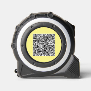 Custom QR Code Business Tape Measure Template