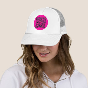 Custom QR Code Hat Your Own Design Choose Color
