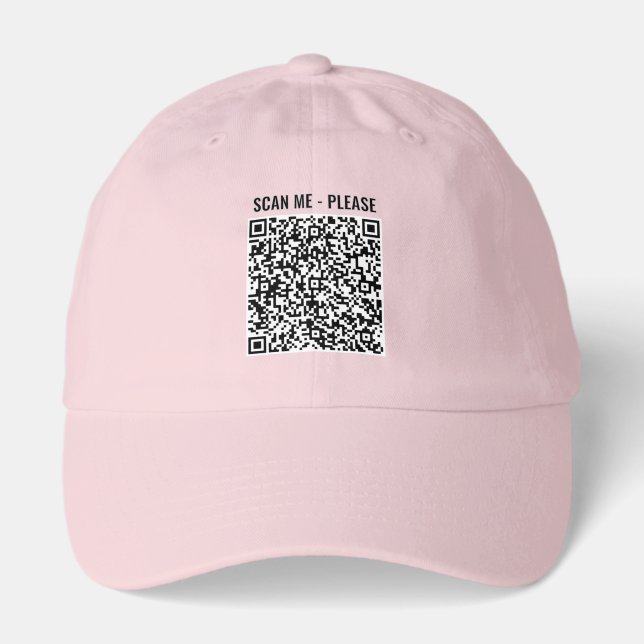 Custom QR Code Hat Your Personalized Gift (Front)