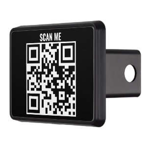 Custom QR Code Hitch Cover