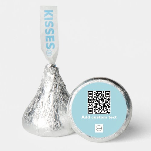 Custom qr code logo promotion business hersheys kisses