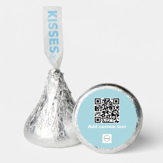 Custom qr code logo promotion business hershey®'s kisses® (Front)