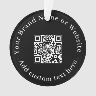 Custom QR Code Modern Business Promotional Design Ornament