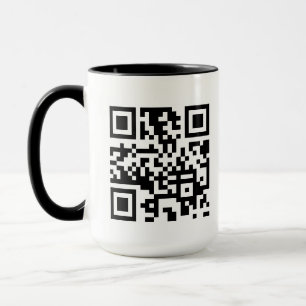 Custom QR Code Mug