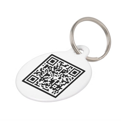 Custom QR Code Pet ID Profile Pet ID Tag