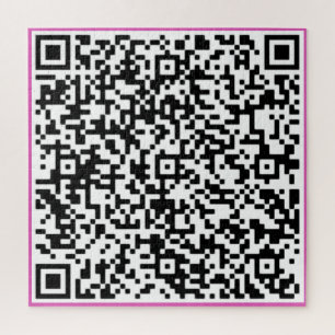 Custom QR Code Puzzle Example Your Funny Gifts