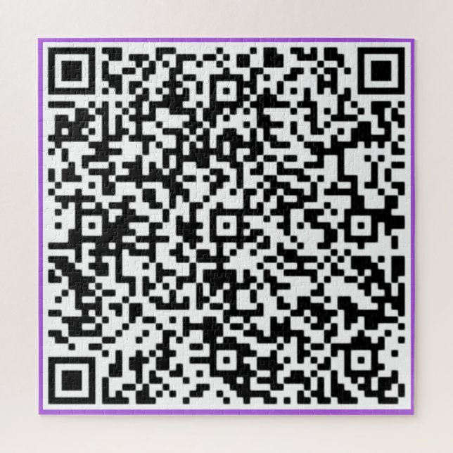 Custom QR Code Puzzle Your Funny Surprise Gifts (Vertical)