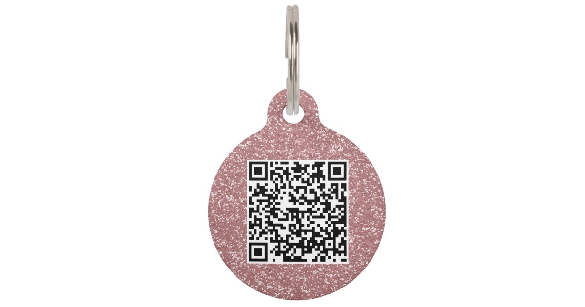 QR Code Dog ID Tag