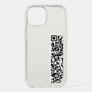 Custom QR Code Scan Info iPhone Case