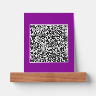 Custom QR Code Scan Info Your Colors Ledge Gift