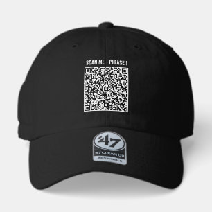 Custom QR Code Scan Info Your Personalized Hat