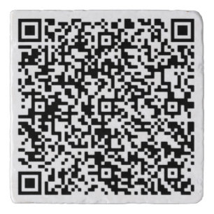 Custom QR Code Scan Info Your Personalized Trivet