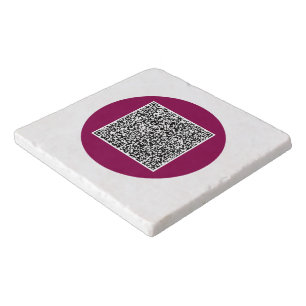 Custom QR Code Scan Personalized Trivet Your Color