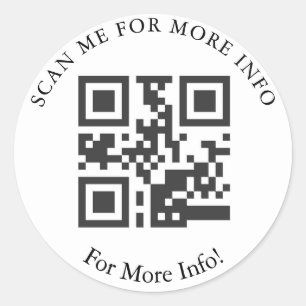 Custom QR Code Stickers