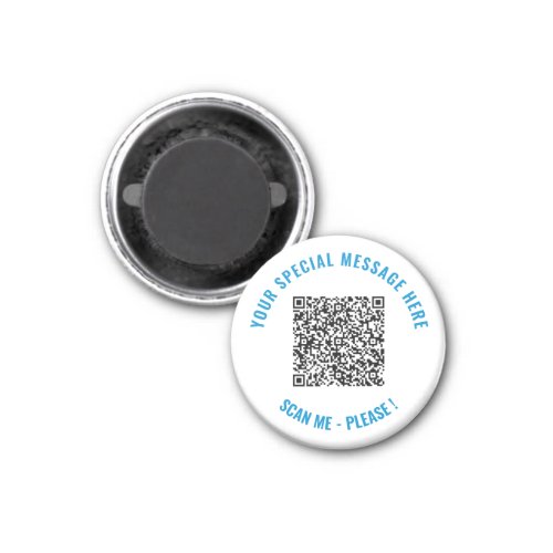 Custom QR Code Text and Colors Your Magnet Gift