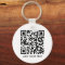 Custom QR Code Text Modern Black White Business