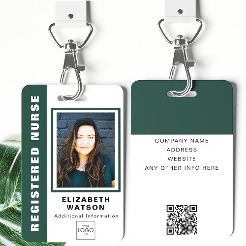 Custom QR Code With Your Logo Company Event ID Badge