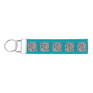Custom QR Code Wrist Keychain Gift - Choose Colors