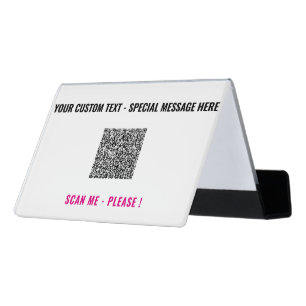 Custom QR Code Your Branded Business Card Holder