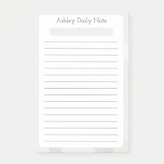 Custom Quick Daily Notes Design