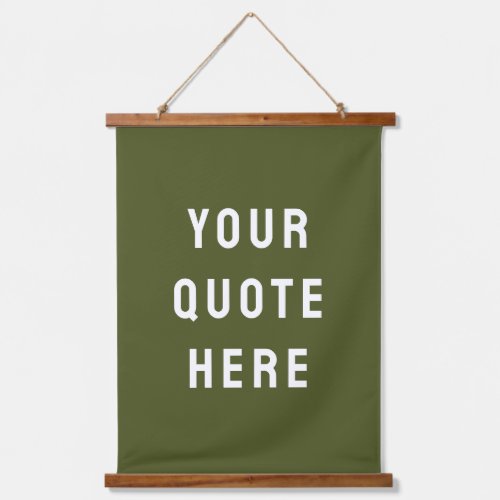 Custom Quote Banner Personalized Your Quote Wall Hanging Tapestry