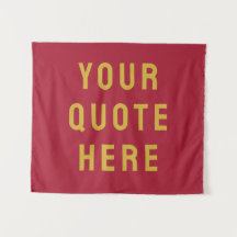 Custom Quote Banner Personalized Your Quote Wall
