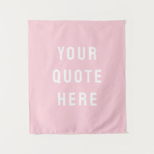 Custom Quote Banner Personalized Your Wall Nursery Tapestry