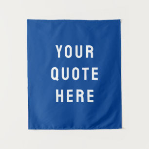Custom Quote Banner Personalized Your Wall Nursery Tapestry