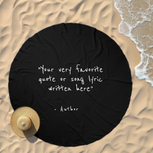 Custom quote - create your own  beach towel 