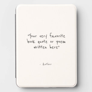 Custom quote - create your own Kindle Cover
