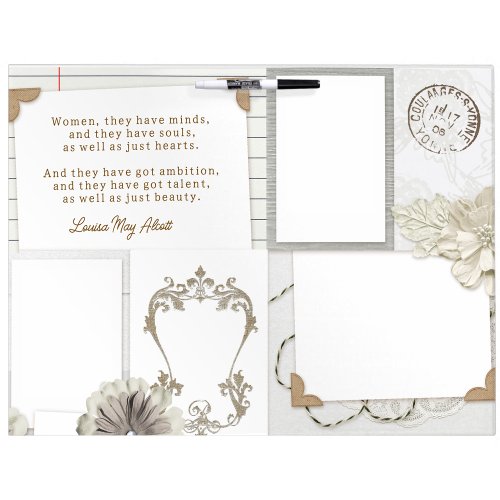 Custom Quote Floral French Mood Board Vision Board
