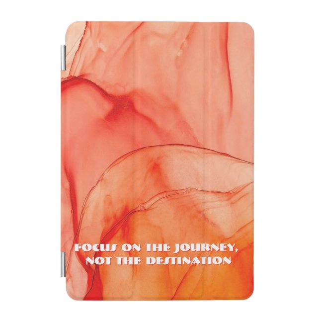 Custom Quote Graphic iPad Case - Protective Aesthe (Front)