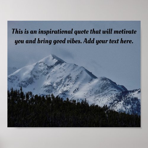 Custom Quote Personalized Poster