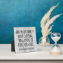 Custom Quote Saying Bible Verse Personalized Gift Plaque