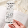 Custom Quote Saying Letter Personalized Keepsake Bookmarks