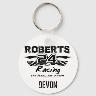 Custom Racing Keychain