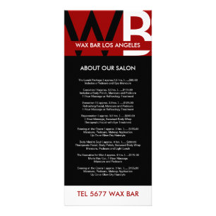 Custom Rack Card