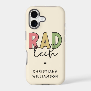 Custom Rad Tech Radiologic Technologist Radiology iPhone 17 Case