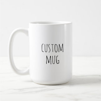 Custom Rae Dunn Text Mug | Personalized Gifts 