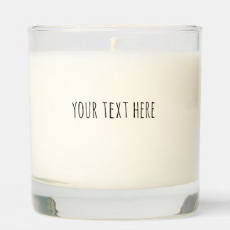 Custom Rae Dunn Text | Personalized Gifts Scented Candle