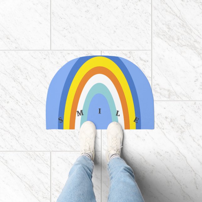 Custom Rainbow Doormat (Indoor)