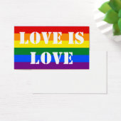 Custom Rainbow Flag Gay Pride LGBT Love is Love (Desk)