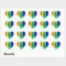 Custom Rainbow LGBT Wedding Favor Stickers