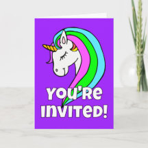 Custom Rainbow Unicorn