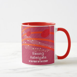 Custom RAISING HALLELUJAHS Christian Mug