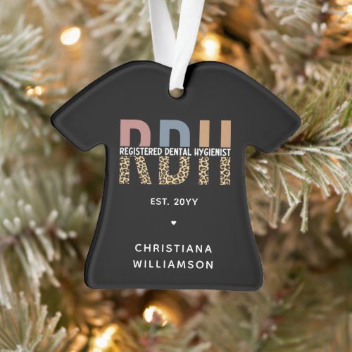 Custom RDH Registered Dental Hygienist Gifts Ornament
