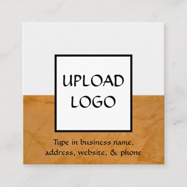 Custom Real Estate Agent Logo QR Code Calling Card (Front)